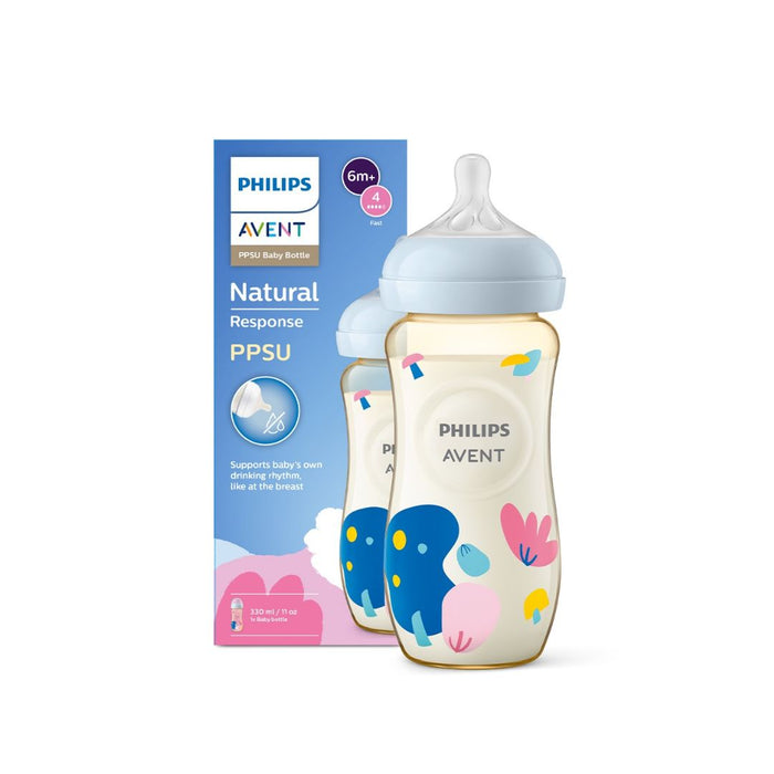 Philip Avent Natural Response Bottle PPSU 110oz/330ml