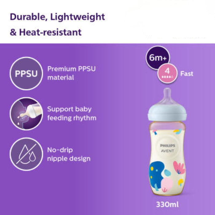 Philip Avent Natural Response Bottle PPSU 110oz/330ml