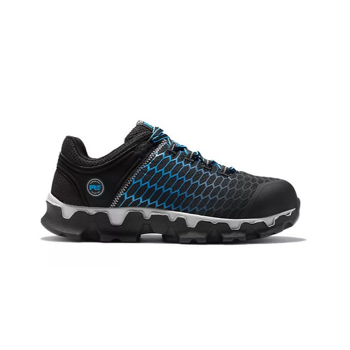 POWERTRAIN SPORT ALLOY TOE BREATHABLE SHOE - 001-Black Blue | Timberland PRO TB0A1HRU