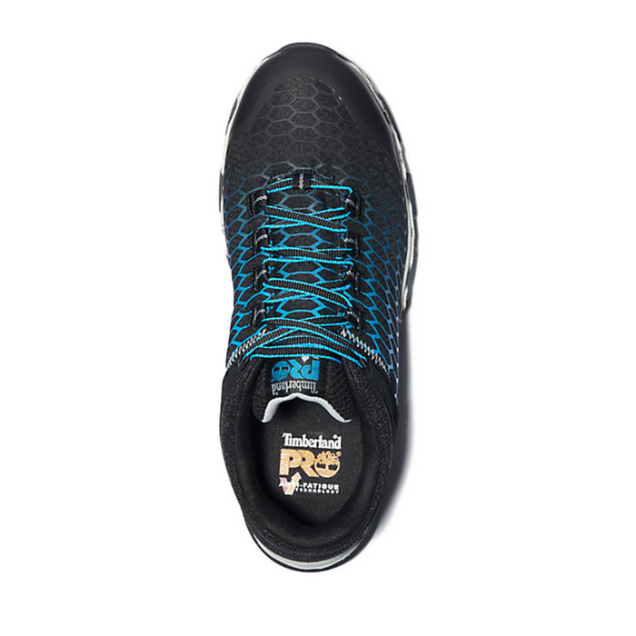 POWERTRAIN SPORT ALLOY TOE BREATHABLE SHOE - 001-Black Blue | Timberland PRO TB0A1HRU