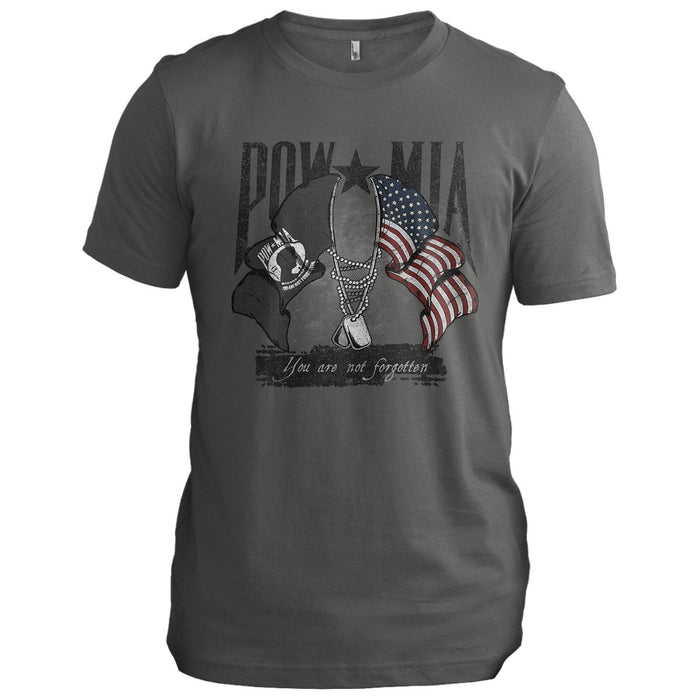 POW/MIA Flags Crossed