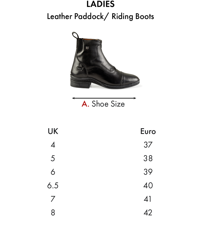 Premier Equine Aston Ladies Leather Paddock Boots