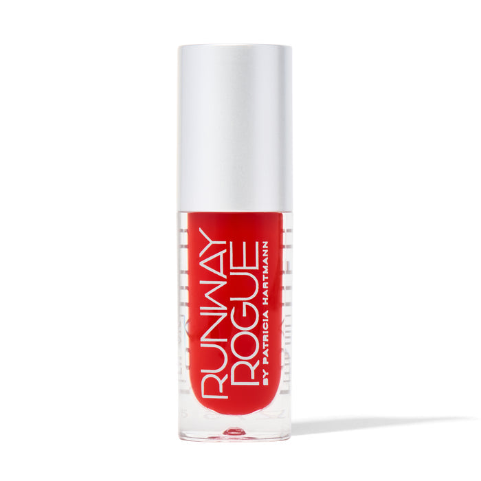 Press Pass | A Sheer Maraschino Cherry Lip Oil with a Glass Finish