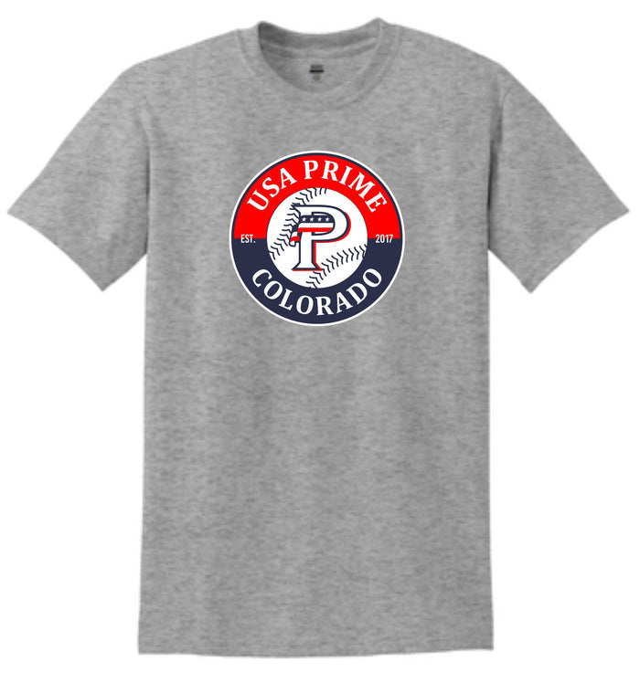 Prime Baseball Basic CIRCLE Tee- Matte or Glitter