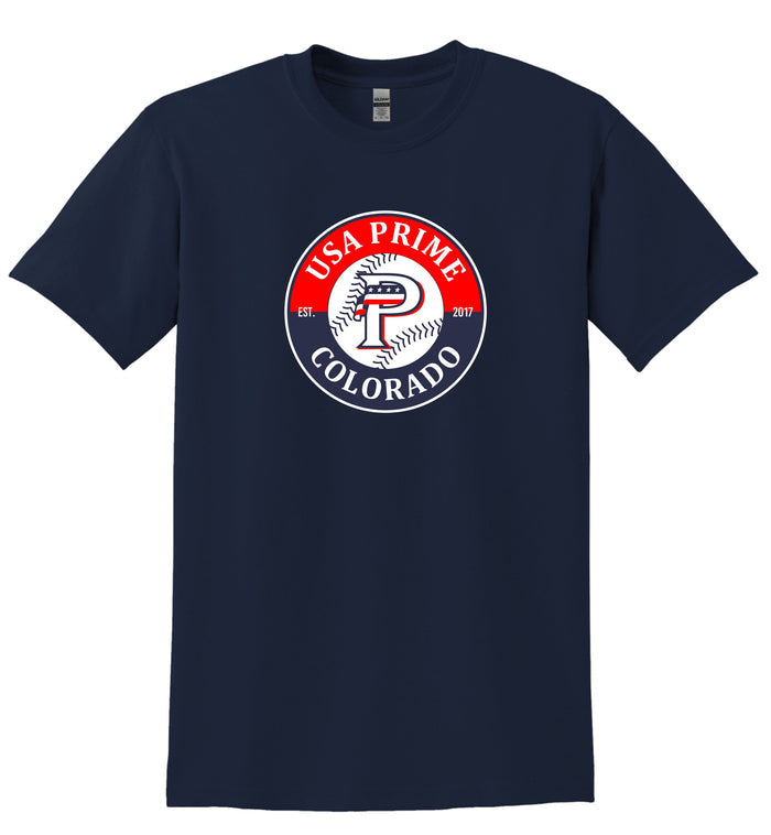 Prime Baseball Basic CIRCLE Tee- Matte or Glitter