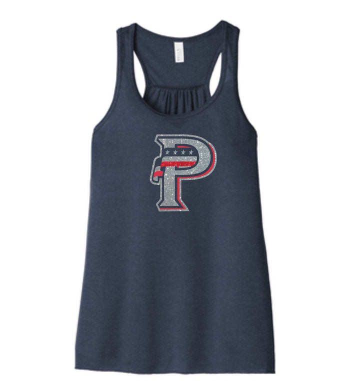 Prime Baseball Flowy Tank- 4 designs- Matte or Glitter