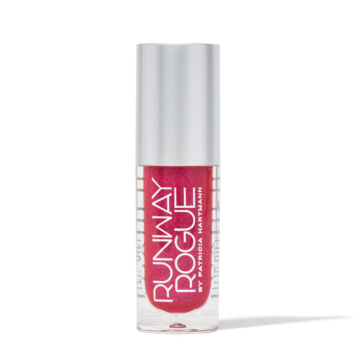 Private Screening | A Juicy Berry Fuchsia Lip Oil with Prismatic Shimmer