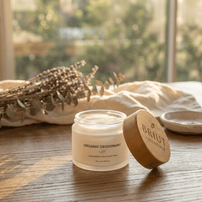 Briut Essentials Purely Organic Deodorant Jar