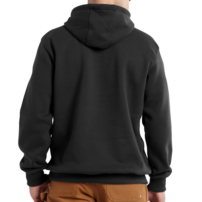 RAIN DEFENDER PAXTON HEAVYWEIGHT HOODED SWEATSHIRT - 001-Black | Carhartt 100615