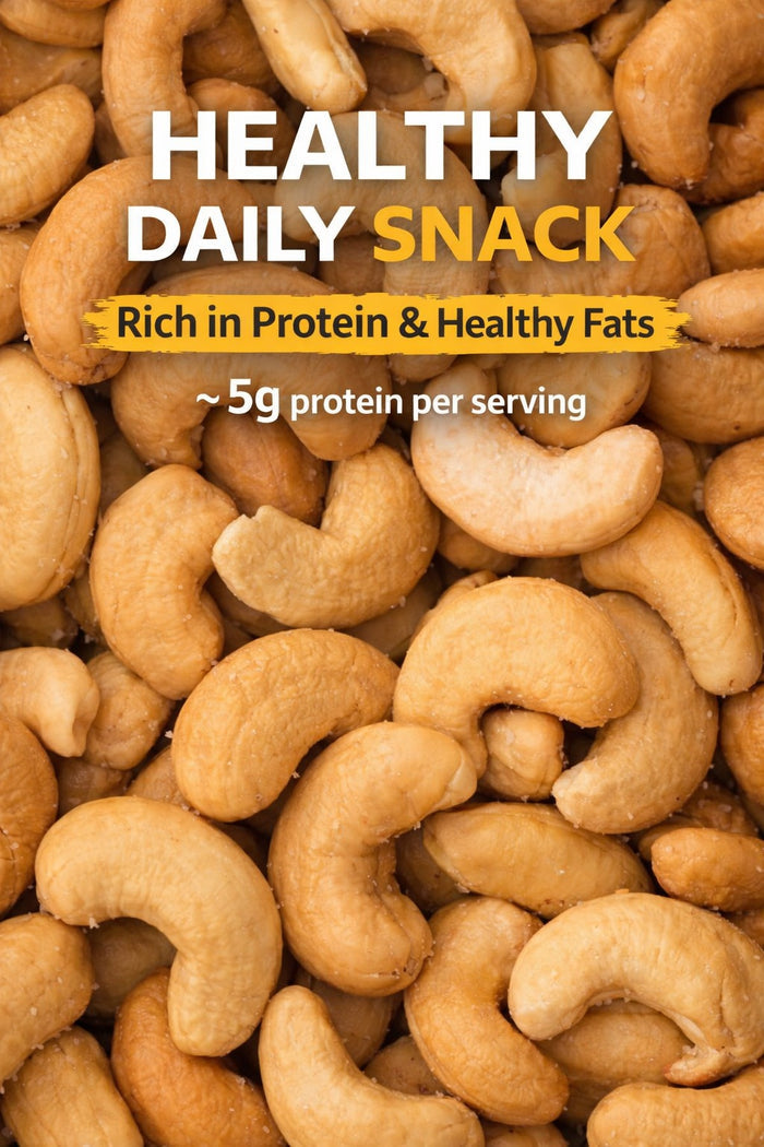 Raw Californian Almonds + Premium Goan Cashews - Kaju Combo