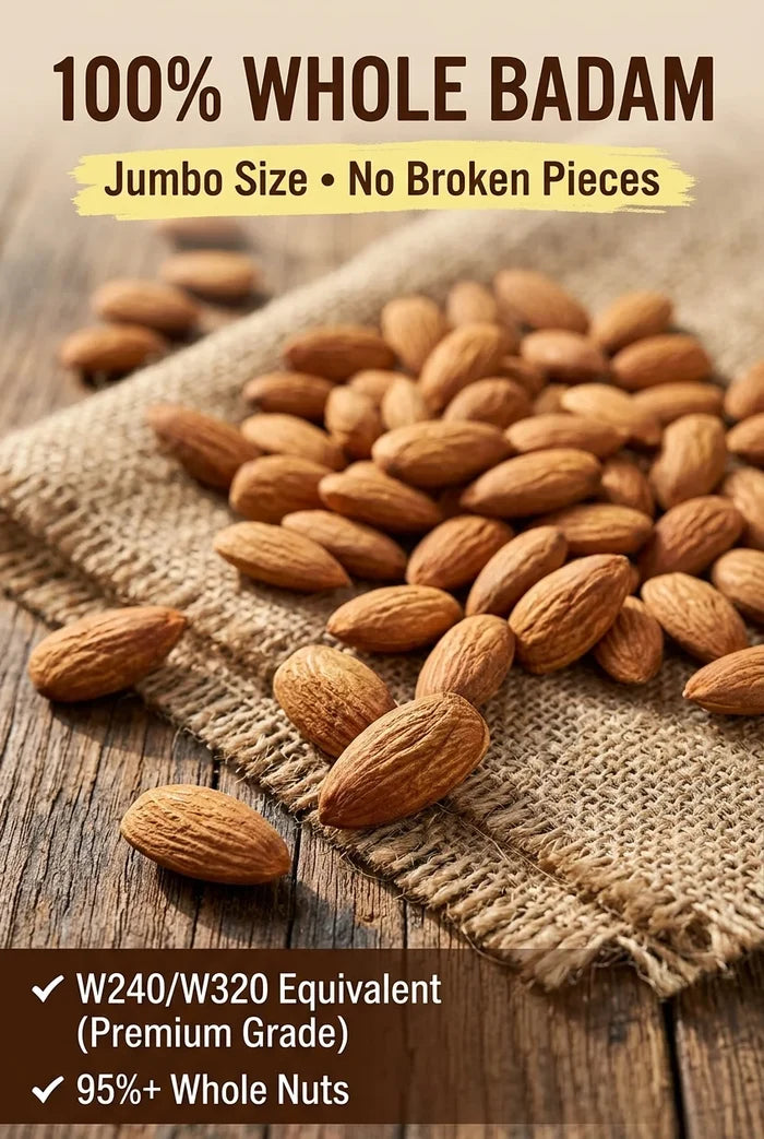 Raw Californian Almonds + Raw Californian Pistachios - Pista Combo