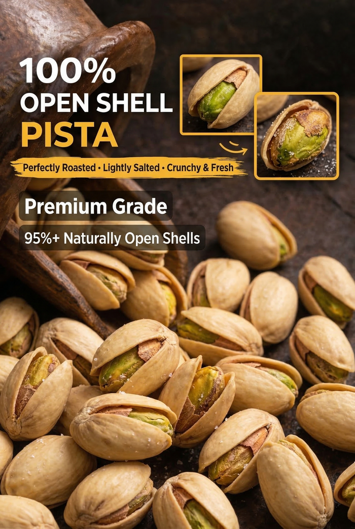 Raw Californian Almonds + Raw Californian Pistachios - Pista Combo