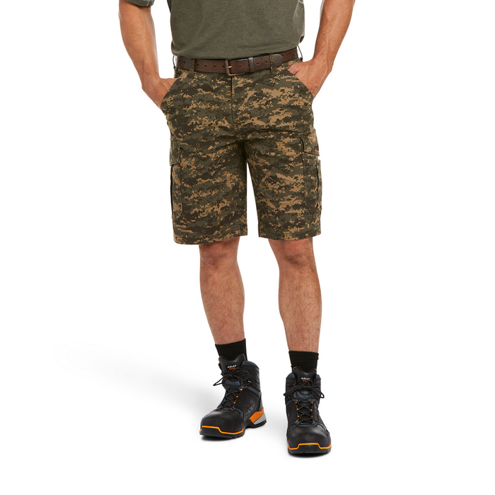 REBAR CARGO SHORT - 300-Green | Ariat 10034723