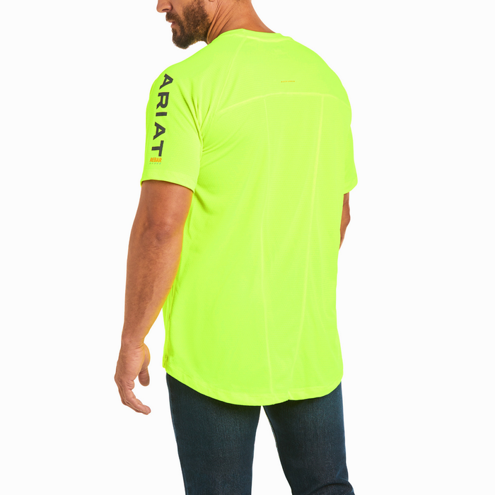 REBAR HEAT FIGHTER SHORT-SLEEVE T-SHIRT - 300-Green | Ariat 10031037