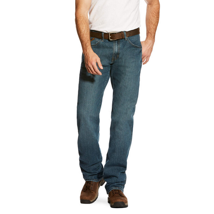 REBAR M4 DURASTRETCH BASIC BOOT JEAN - 429-Indigo | Ariat 10016221