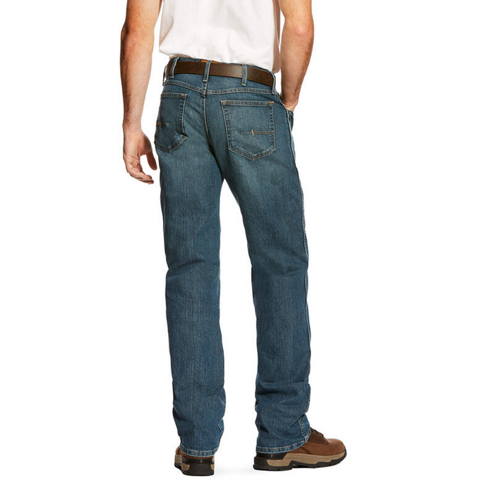 REBAR M4 DURASTRETCH BASIC BOOT JEAN - 429-Indigo | Ariat 10016221