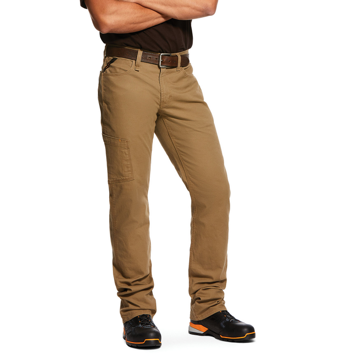 REBAR M4 DURASTRETCH MADE TOUGH STACKABLE PANT - 250-Beige/Khaki | Ariat 10030239