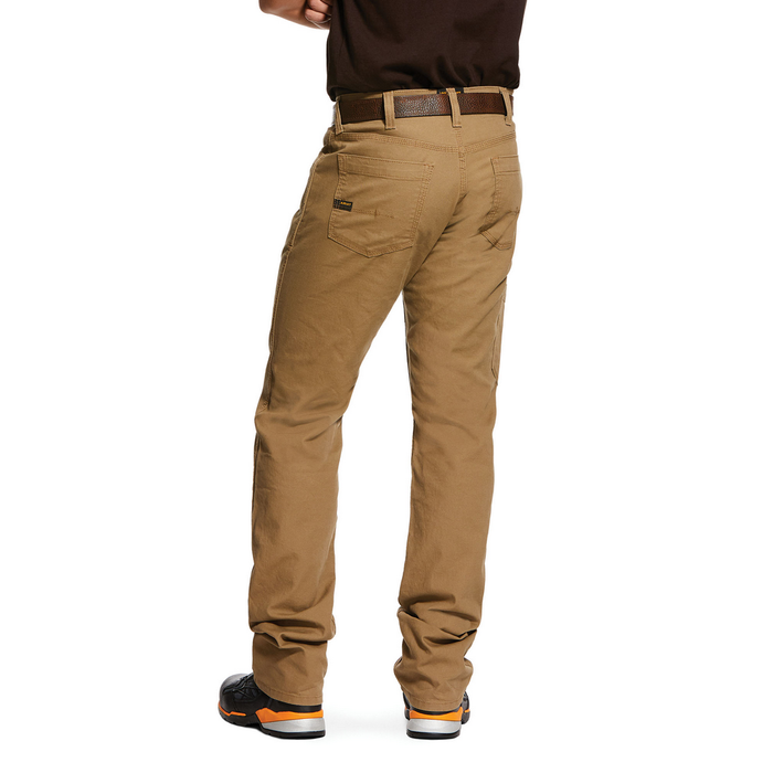 REBAR M4 DURASTRETCH MADE TOUGH STACKABLE PANT - 250-Beige/Khaki | Ariat 10030239