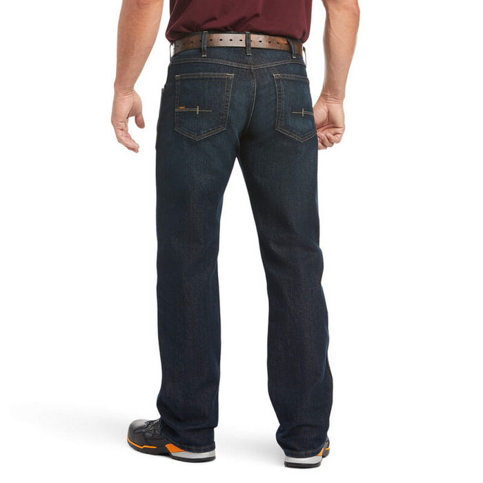 REBAR M5 DURASTRETCH STACKABLE STRAIGHT JEAN - 429-Indigo | Ariat 10016223