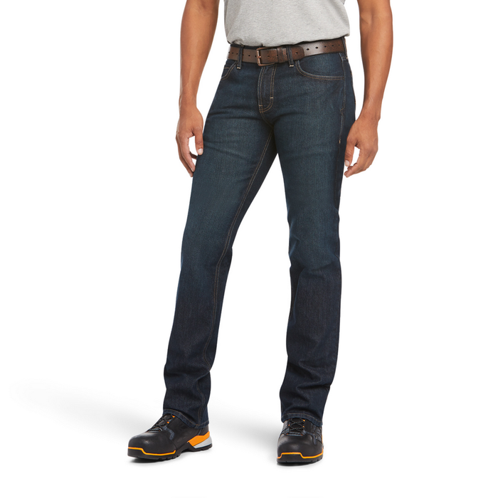 REBAR M7 DURASTRETCH STRAIGHT JEAN - 400-Blue | Ariat 10034627