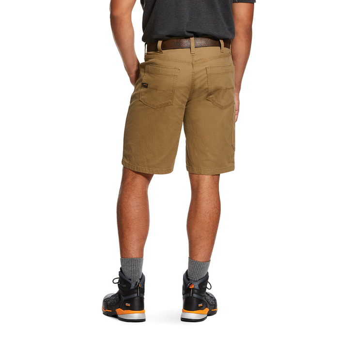 REBAR MADE TOUGH DURASTRETCH SHORT - 250-Beige/Khaki | Ariat 10030265