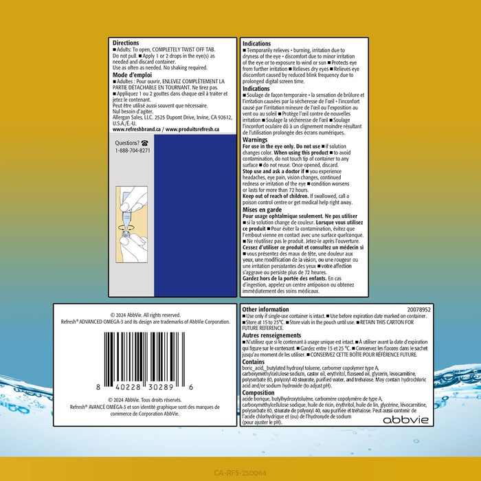 Refresh® ADVANCED OMEGA-3