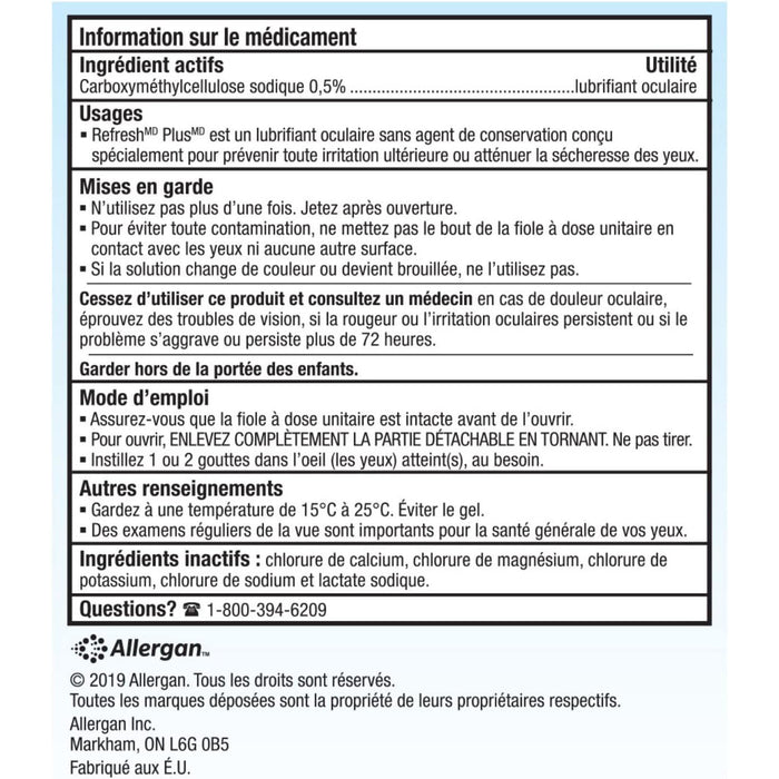 Refresh® Plus® Ophthalmic Solution