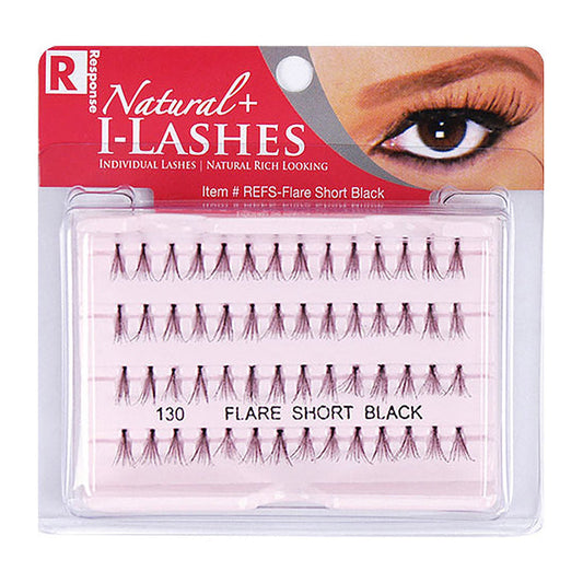 Response Natural + I-lashes Individual Lashes Flare - ikatehouse