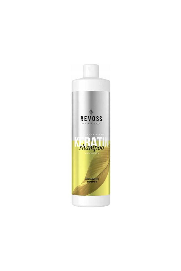 Revoss Keratin Restorative Shampoo 900 ml – Deep Repair & Strength for Damaged Hair - Aegean Vibe