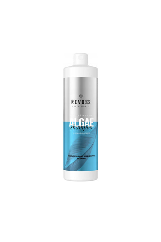 Revoss Professional Algae Moisturising and Regenerating Shampoo with Hyaluronic Acid 900 ml - Aegean Vibe