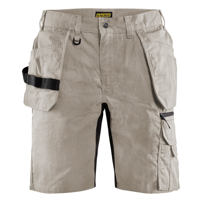 RIP STOP SHORTS WITH STRETCH AND UTILITY POCKETS - 2700-Stone | Blaklader 16371330