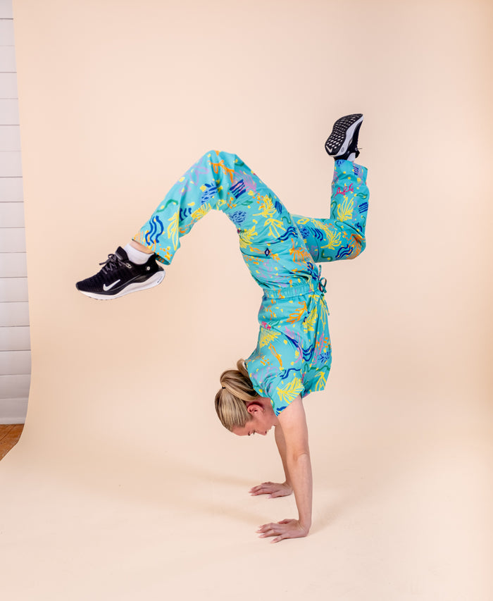 Rock Pool - Unisex Printed Scrub Pants