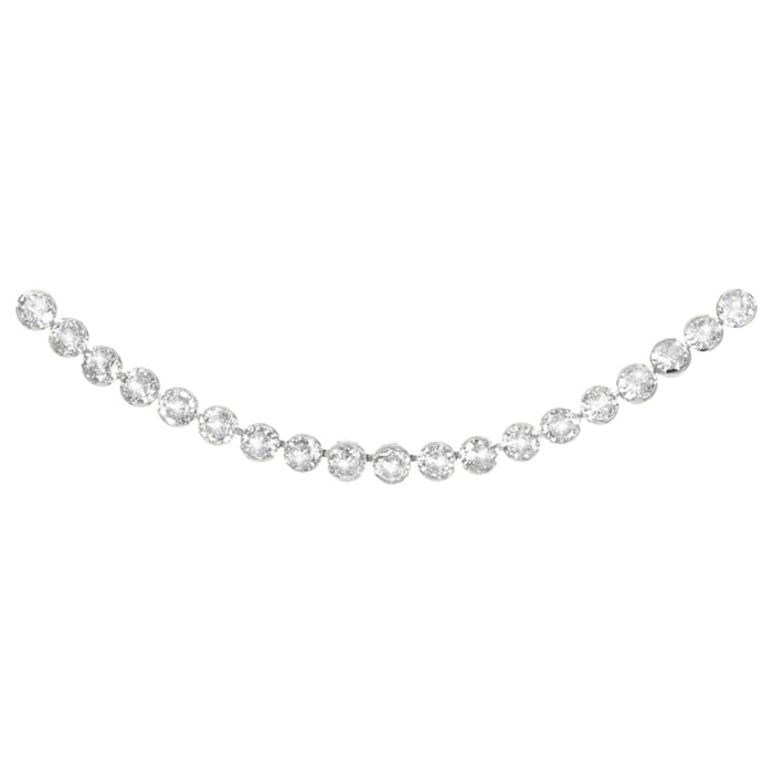 Round Cubic Zirconia Line Bracelet - ikatehouse