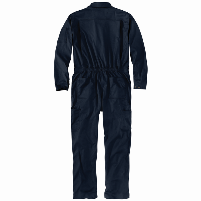 RUGGED FLEX CANVAS COVERALL - I26-Navy | Carhartt 105019