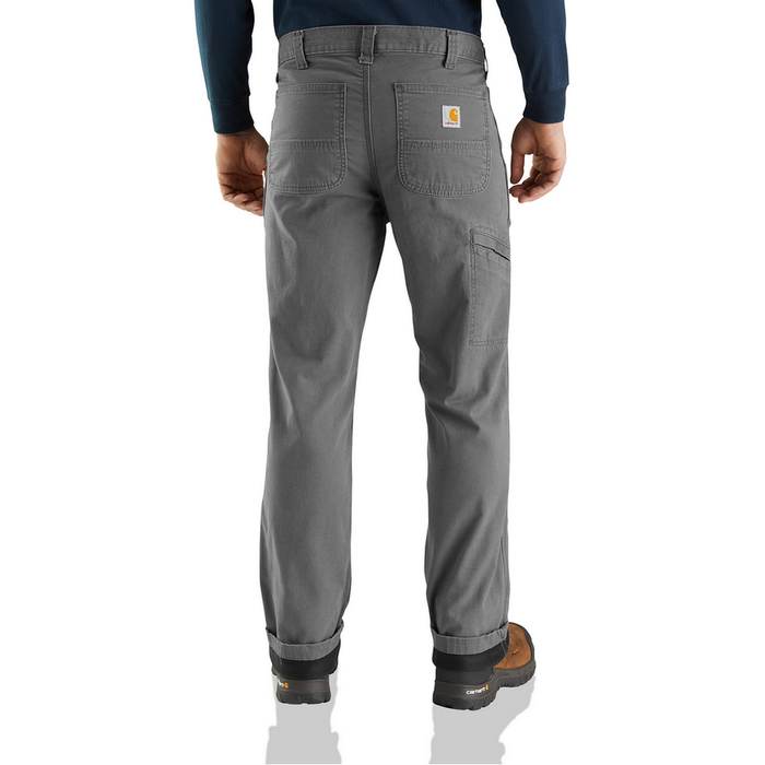 RUGGED FLEX RIGBY DUNGAREE KNIT LINED - 039-Gravel | Carhartt 103342