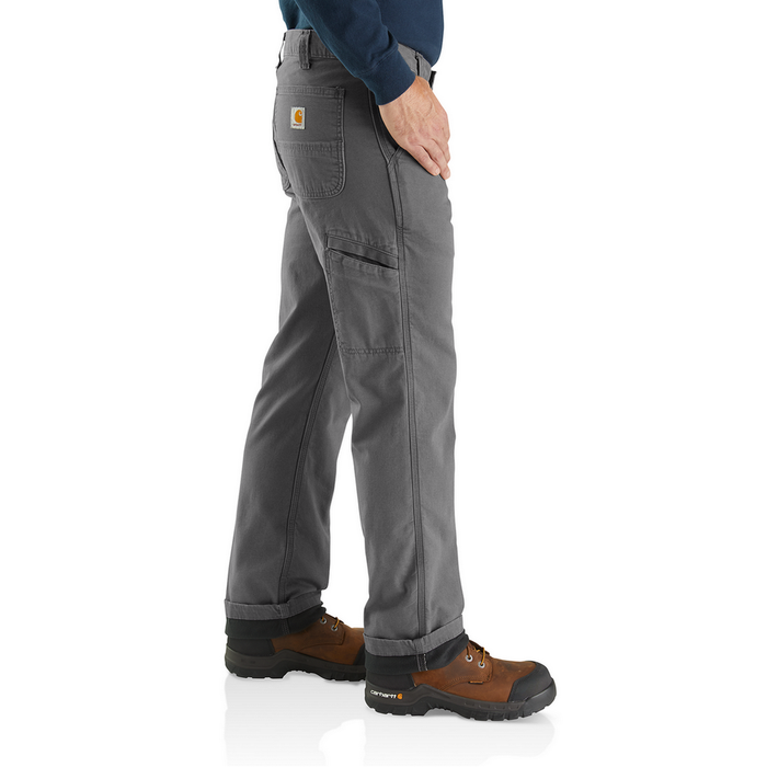 RUGGED FLEX RIGBY DUNGAREE KNIT LINED - 039-Gravel | Carhartt 103342
