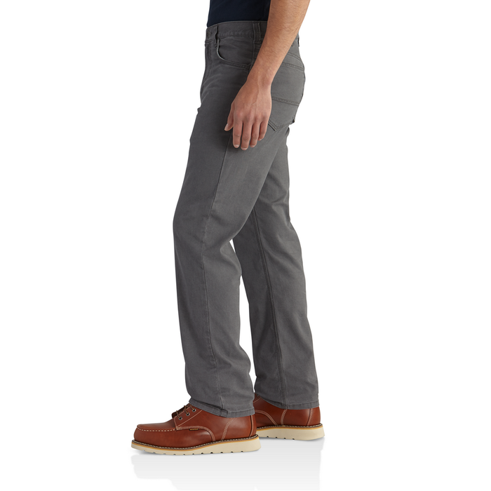 RUGGED FLEX RIGBY FIVE POCKET PANT - 039-Gravel | Carhartt 102517