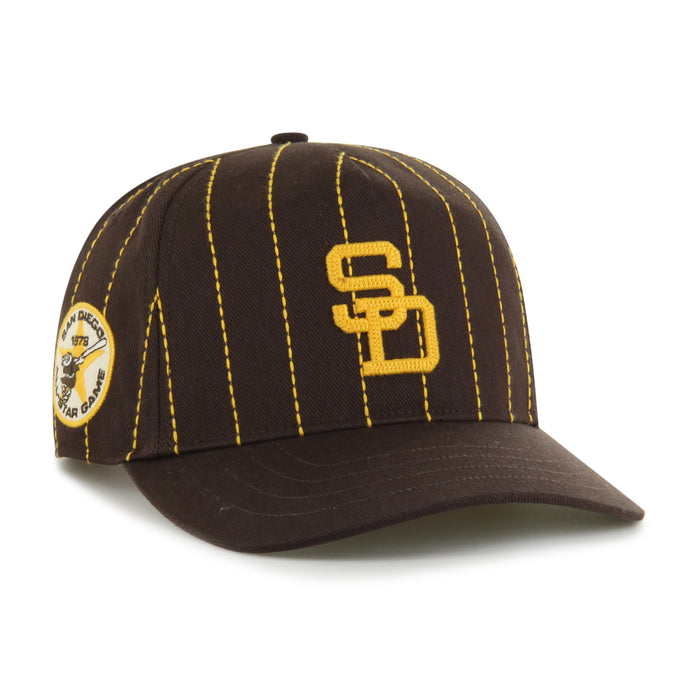 San Diego Padres Cooperstown Rawlings Pinstripe '47 HITCH