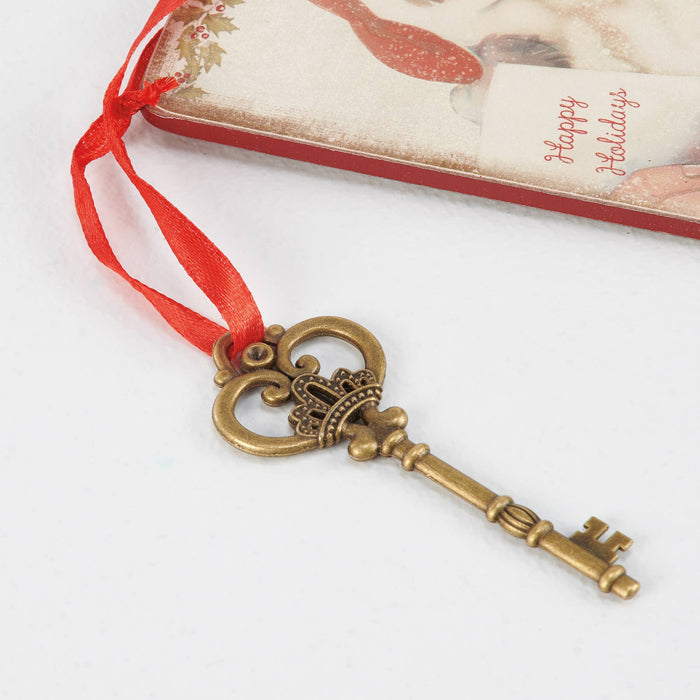 Santa's Magic Key Door Ornament