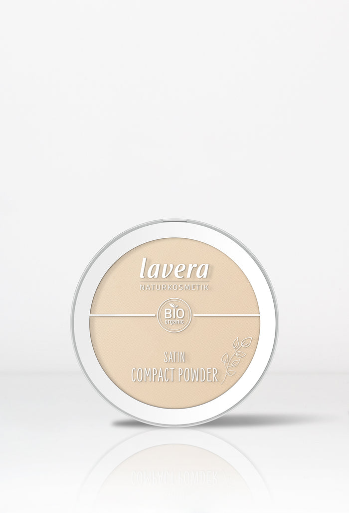 lavera Satin Compact Powder -Medium 02-