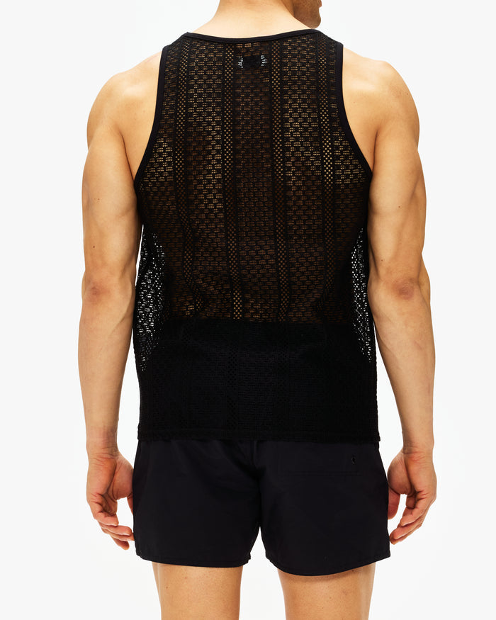 Saturdays NYC Gabriel Cotton Lace Tank