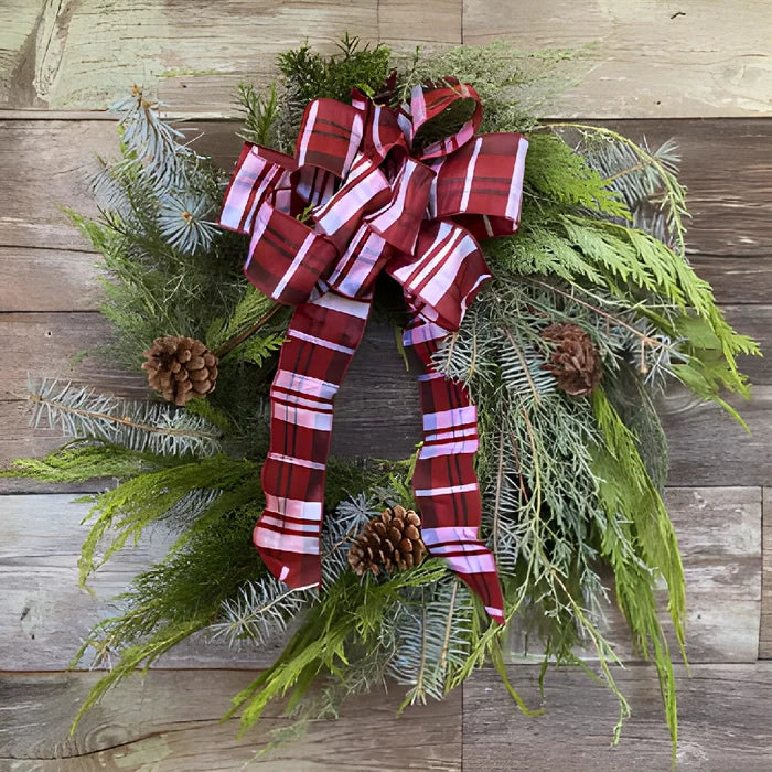 Season's Greetings Wreath DIY Flower Design Class Kit
