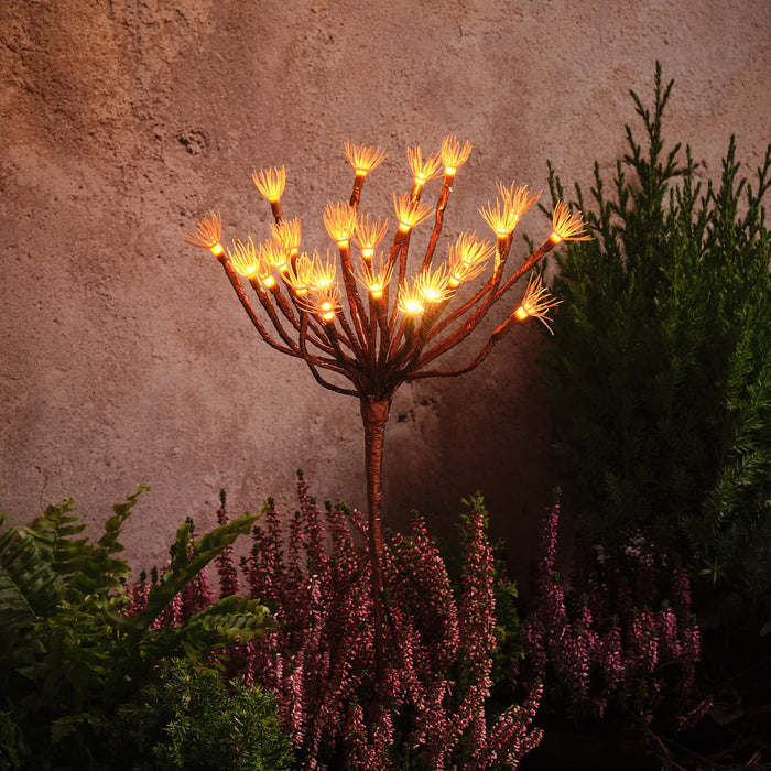 Set of 3 Dandelion Solar Stake Lights
