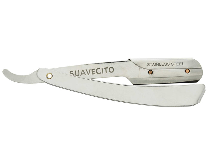 Shavette Straight Razor - Stainless Steel