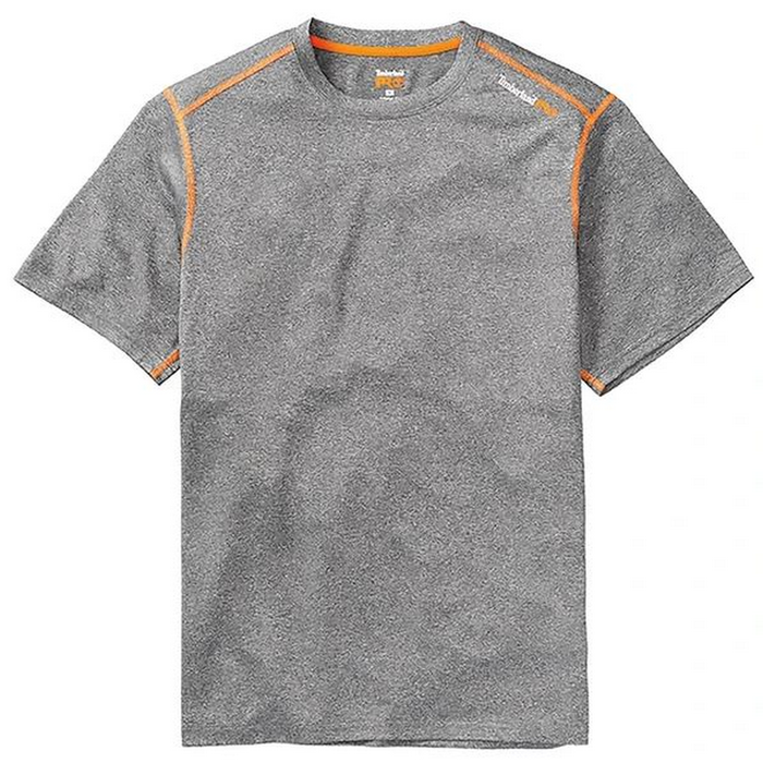 SHORT SLEEVE WICKING GOOD T-SHIRT - 052-Medium Grey Heather | Timberland PRO TB0A1V4A