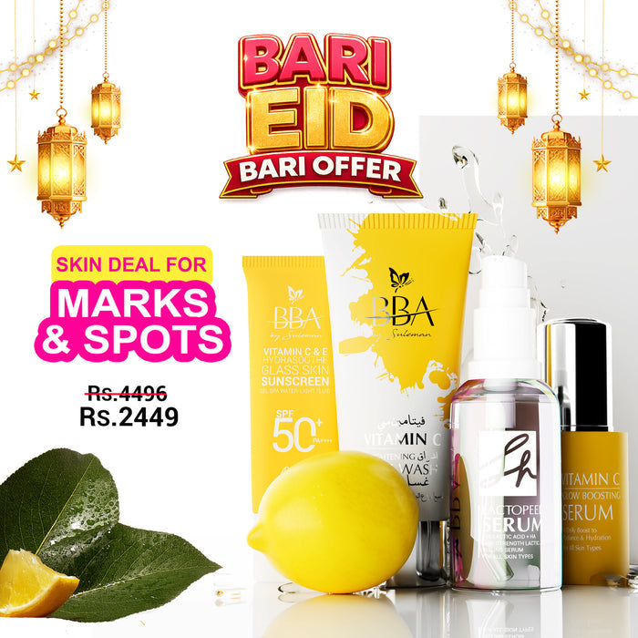 Skincare Pack with SPF 35 for Marks & Spots