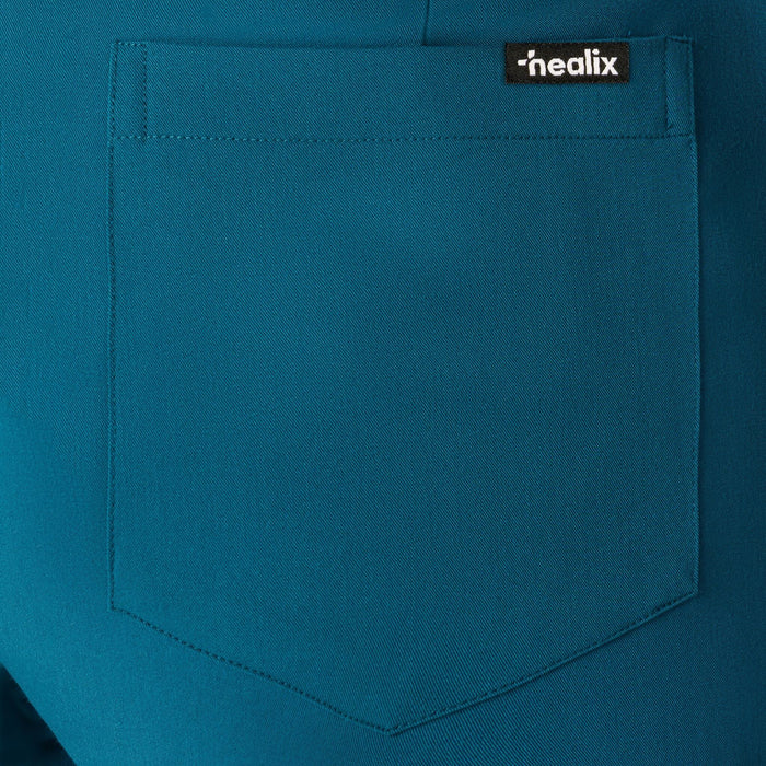 Sleek Eight-Pocket Slim Scrub Pant