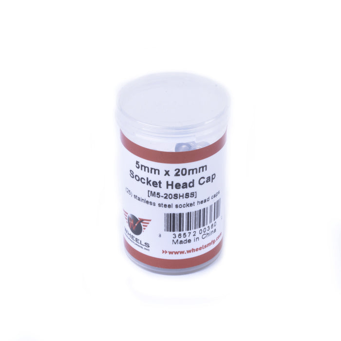 Socket Head Cap Screw, Stainless Steel, M5 x 20mm, 25pcs
