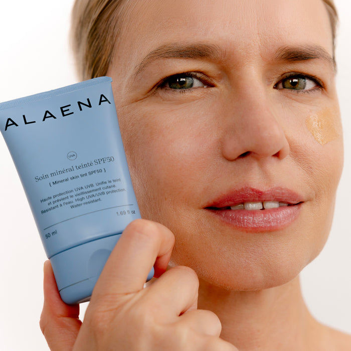 #seo: Soin Minéral Teinté SPF50 Alaena