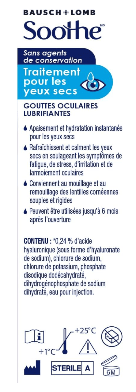 Soothe® Preservative-Free Dry Eye Therapy